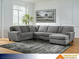 Ashley Birkdale Court Gray Sectional (3 Piece Set)