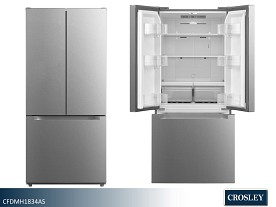 Crosley  French Door Refrigerator - 18.4 Cu Ft (Stainless)
