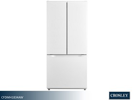 Crosley  French Door Refrigerator - 18.4 Cu Ft (White)
