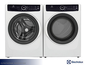 Electrolux 400 Series Front Load Washer & Gas Dryer Set - W: 4.5cf | D: 8.0cf (White)