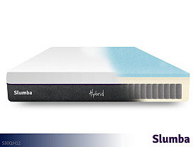 Slumba Hybrid Mattress - Queen (12" Profile | Pocketed Coil | Memory Foam)