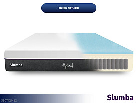 Slumba Hybrid Mattress - Twin XL (12" Profile | Pocketed Coil | Memory Foam)