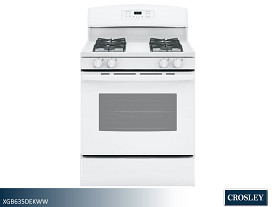 Crosley Self Cleaning Gas Range - 30 Inch (White)